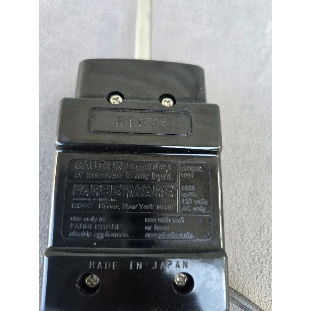 Farberware Electric Wok Heat Controller Only – Model 100/101 Style – Fits 303A +